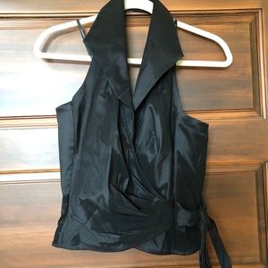 Veronique Young for W halter top